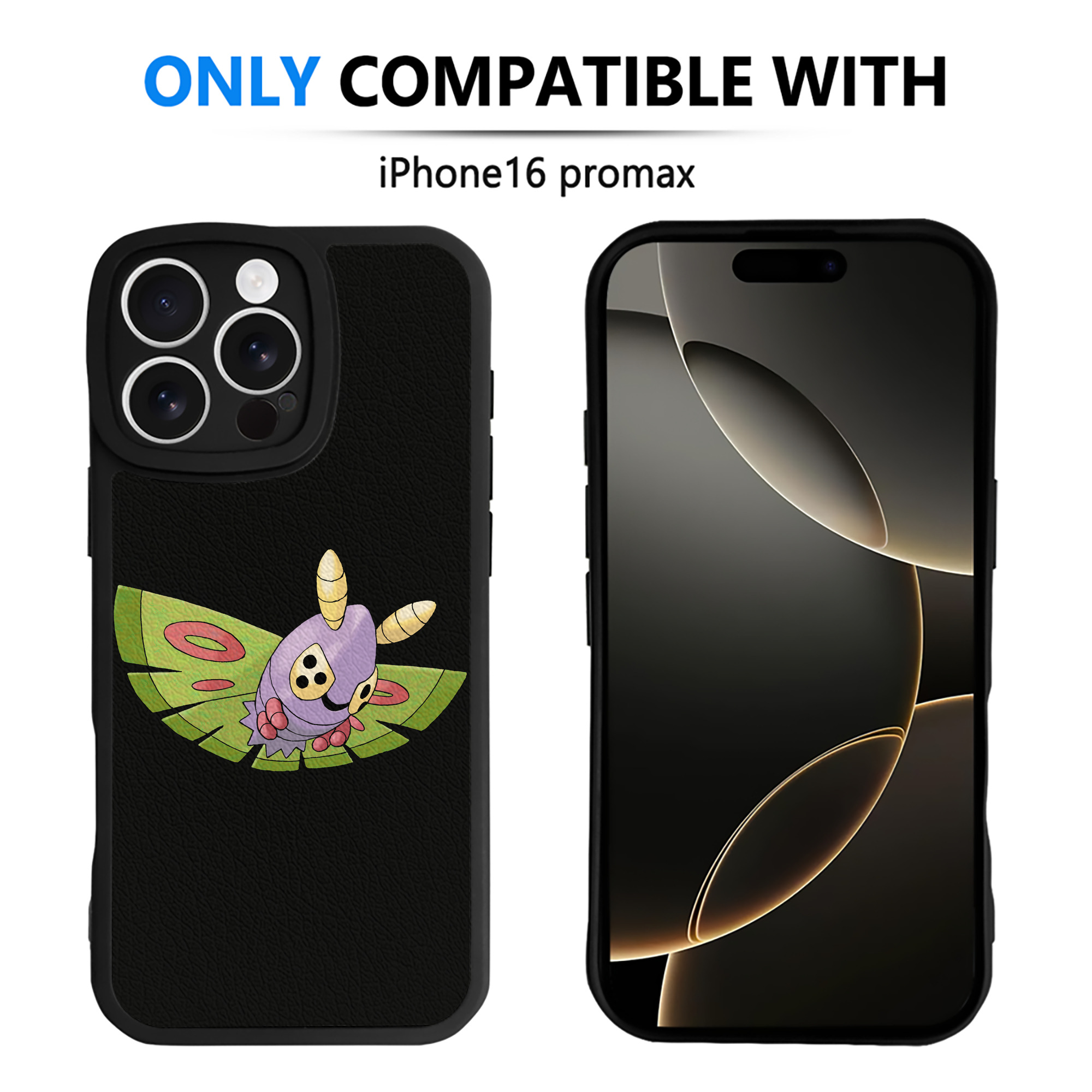 （画像用） ポケットモンスター Pokémon 【iPhone 16シリーズ対応】シリコンスマホケース（レザー調） 材質：シリコン